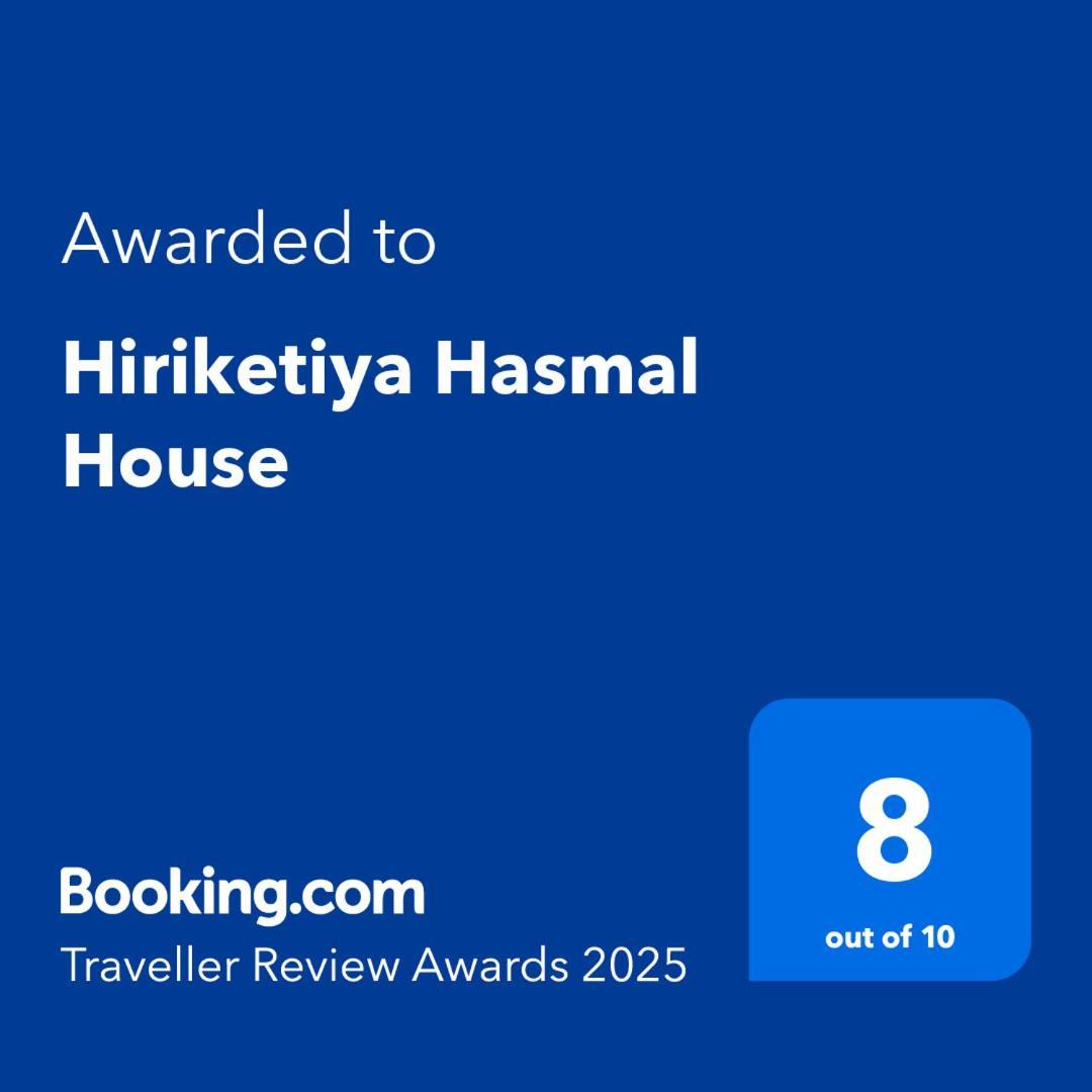 Apartmán Hiriketiya Hasmal House Dikwella Exteriér fotografie